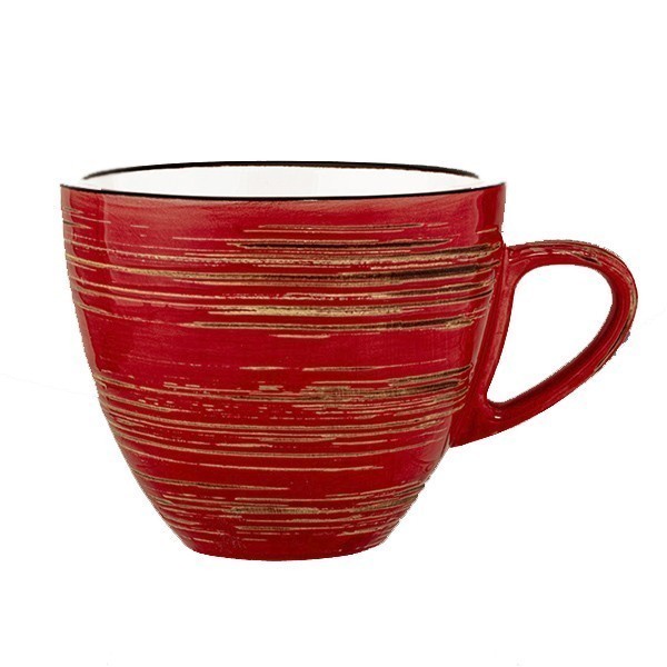 Чашка кавова Wilmax Spiral Red 110 мл WL - 669234 / A
