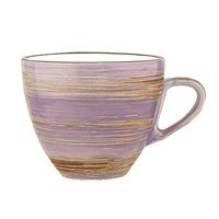 Фото Чашка для капучіно Wilmax Spiral Lavander 190 мл WL - 669735 / A