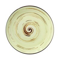 Тарілка Wilmax Spiral Pistachio 20,5 см WL - 669112 / A
