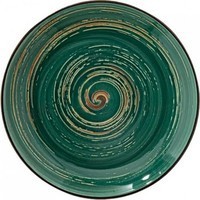 Фото Тарілка Wilmax Spiral Green глибока 28,5 см 500 мл WL-669528 / A