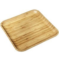 Фото Тарілка квадратна Wilmax Bamboo 17,5х17,5 см WL-771020 / A